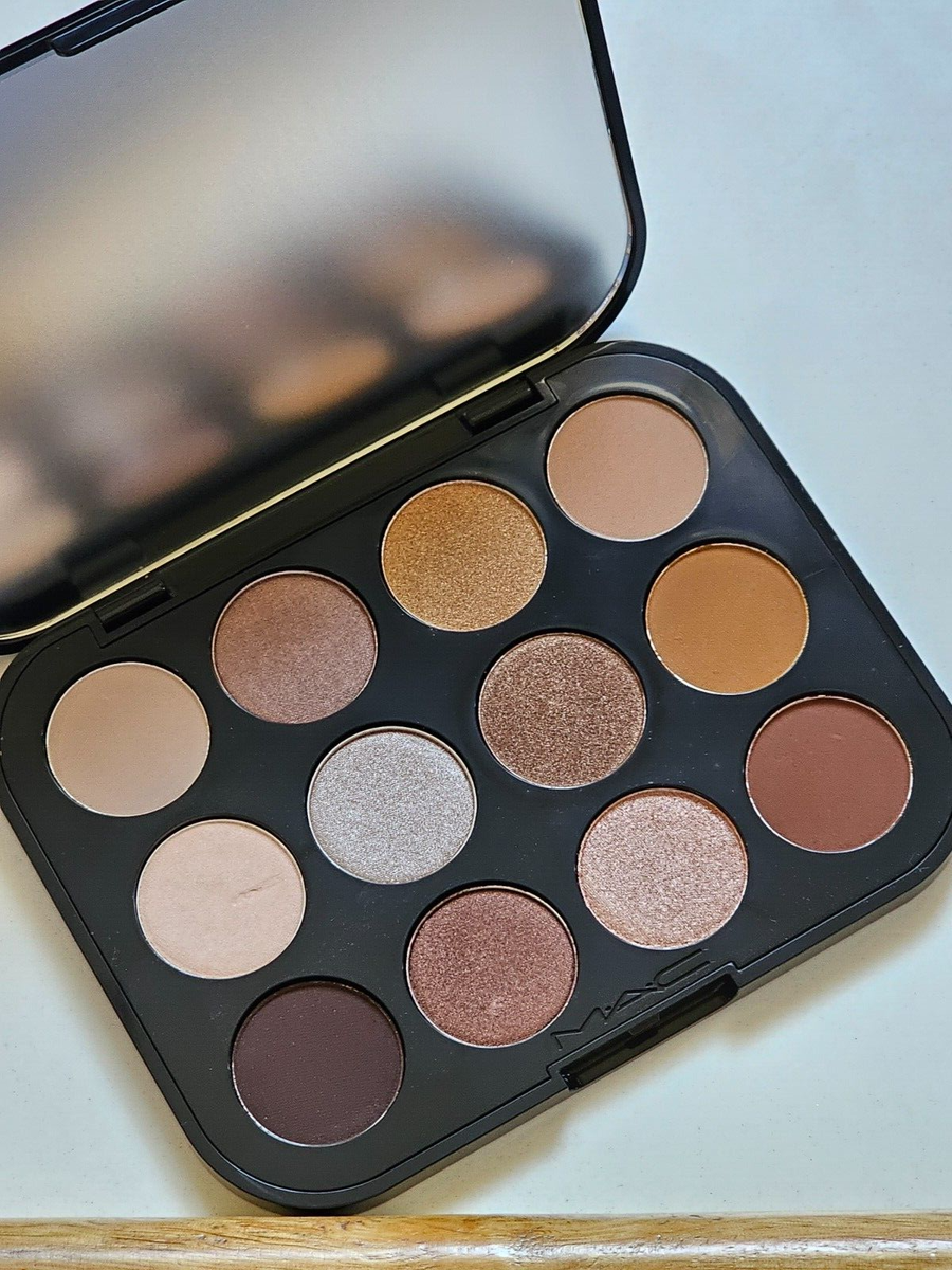 MAC Connect in Colour UNFILTERED NUDES Eye Shadow Palette x 12 | eBay