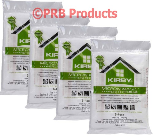 Kirby Hepa Filter MicroAllergen PLUS Vacuum Bag Universal Avalir Sentria Diamond - Picture 9 of 11