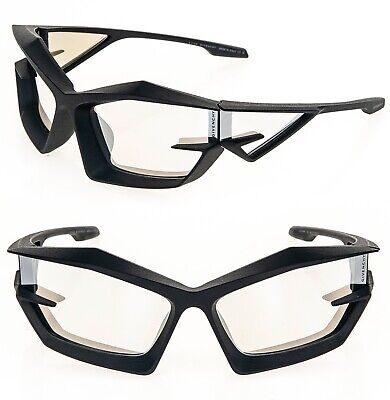 GIVENCHY GIV CUT 40049 Black Silver Mirrored Runway Unisex GIVENCHY GIV CUT 40049 Black Silver Mirrored Runway Unisex