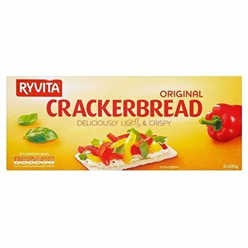 Ryvita Original Crackerbread (200g) - Pack of 6 - Picture 1 of 1