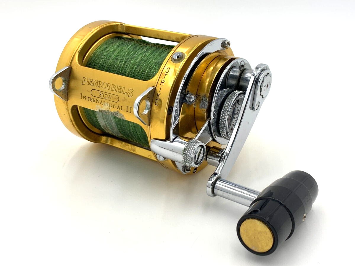 Penn international II 30 TW と　ロッドセット Penn International II 30TW 4個セット& 30lb ロッド2本