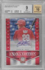 2012 ELITE EXTRA EDITION #199 DARIN RUF 172/562 BGS MINT 9