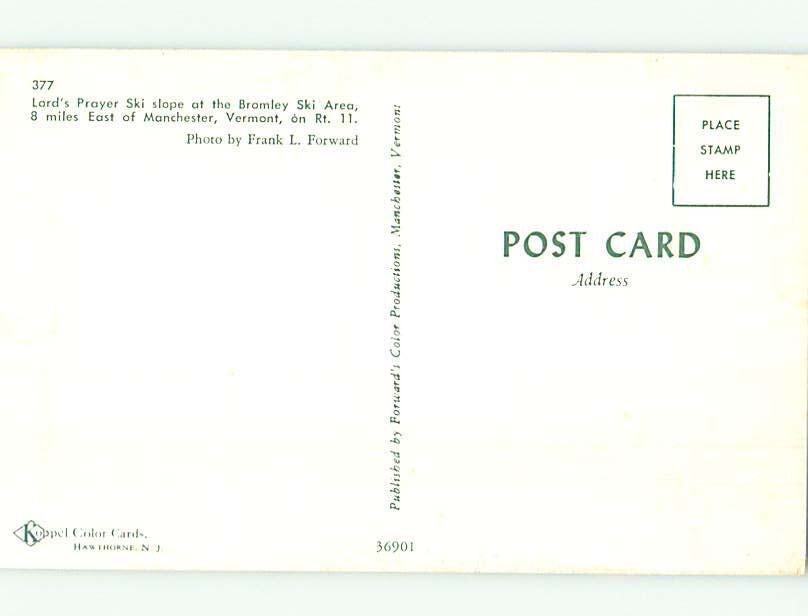 Chrome SKIING SCENE Manchester Vermont VT 10/19 AG5125 eBay
