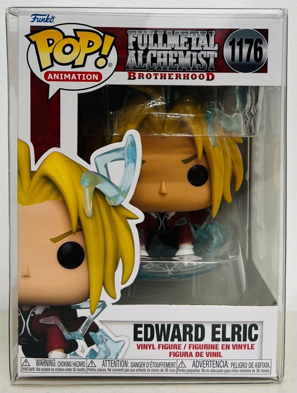  Funko Pop! Animation: Full Metal Alchemist: Brotherhood -  Edward Elric with Possiblity of Chase (Styles May Vary) : Toys & Games