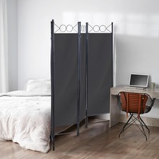 4 Panel Room Divider 164cm Folding Privacy Screen Portable Divider