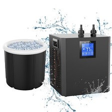 Aquarium Chiller Hydroponic Water Chiller 1/3 HP 79Gal Fish Tank Cooler BathTub