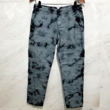 L'agence La't Grey Tie Dye Boyfriend Pants Sz 25 100 Cotton