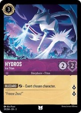 Disney Lorcana Into the Inklands Uncommon Non Foil - 39 Hydros Ice Titan