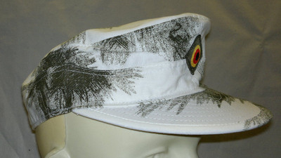 Field Cap German Army Snow Camo - Made 