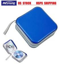 CD DVD Case Holder Large Storage Disc Wallet Bag Portable for Car Home Travel US