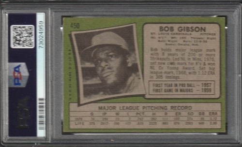 1971 Topps Baseball Stars PSA 2-6 Centered New Slab U Choose Set Break MR24 - Picture 23 of 25