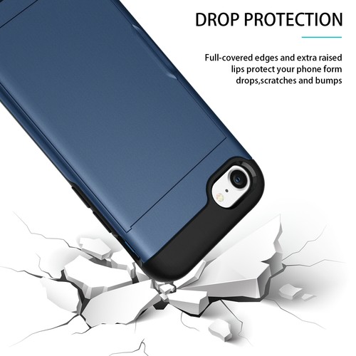 iPhone SE 2020 2nd Case ZUSLAB Wallet Card Holder Case Cover For Apple - Picture 8 of 22