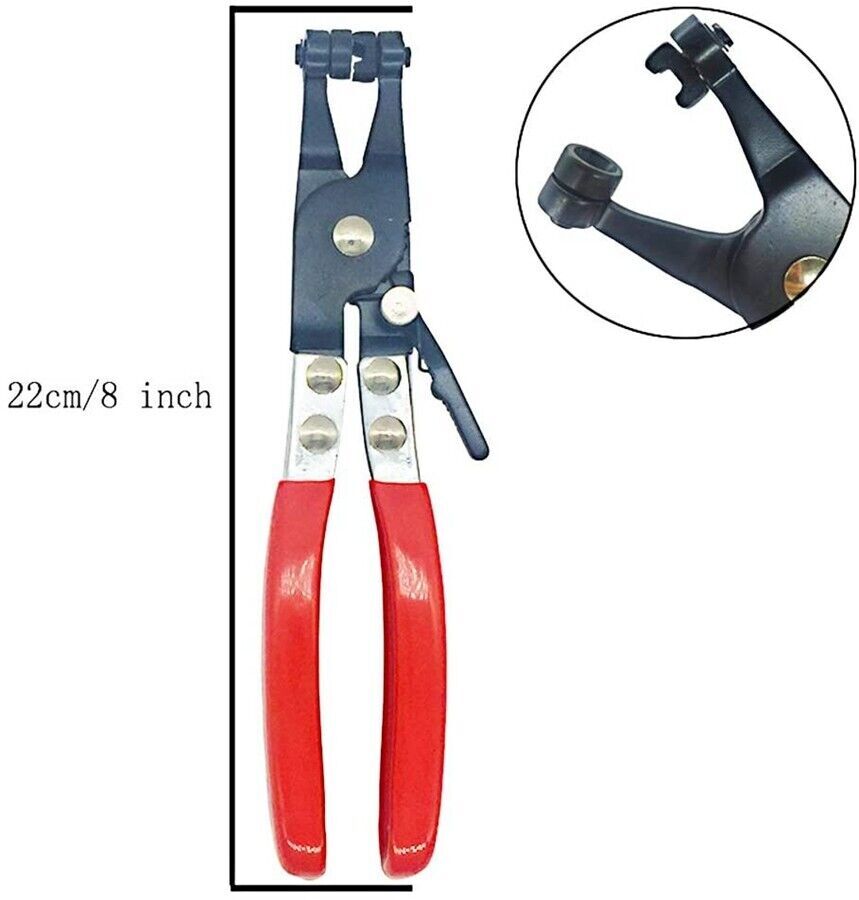 Car Water Pipe Hose Removal Tool Flat Band Ring Type Hose Clamp Pliers