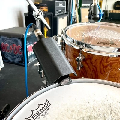 FIREMEYER Micrófono Shield contra HiHat-Bleed - ideal para SM57 Snare Drum Recording