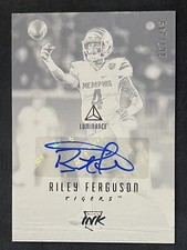 2018 Panini Luminance #RI-RIF Riley Ferguson Rookie Ink #/249 Memphis Tigers