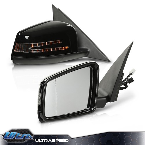 Rear View Mirror Left+Right Fit For 2008-2013 Mercedes Benz W204 C200 C180 C300 - 第 2/13 張圖片