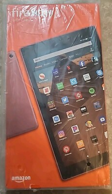   Amazon Kindle Fire 10, 9th Gen Tablet w/ Alexa 10.1'' 1080p Full HD Plum 32GB