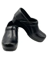 Sanita Women's Sanita Clog Leather Black Size EU36