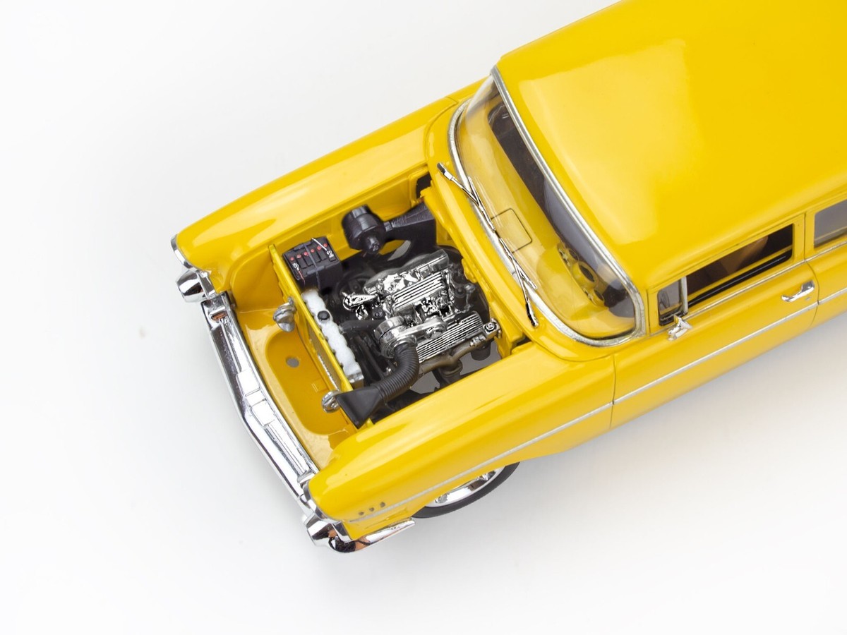 Revell 1/25 1957 Chevy Bel Air (2 in 1) Model Kit RMX4551-W | eBay