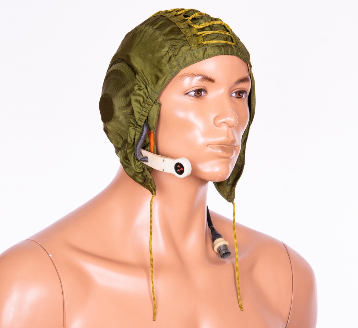 Rare Vintage fighter pilot inner helmet GSH-4 USSR air force Size 57-60