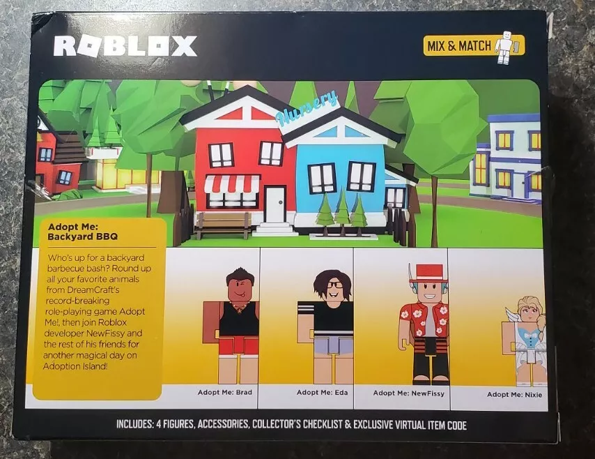 Roblox Adopt Me Backyard BBQ Playset