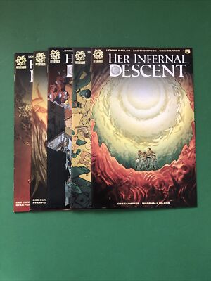 AfterShock Comics HER INFERNAL DESCENT 1-4 (of 4) Complete Mini Series 2018