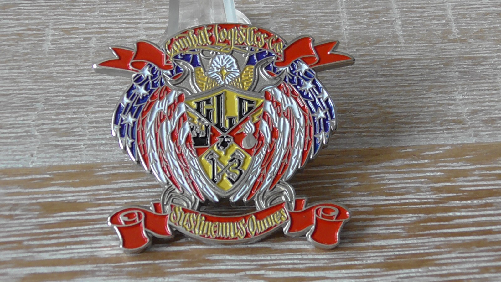 USMC Combat Logistics 1 MEF CLR 15 CLC 13 MCAGCC Challenge Coin #B145
