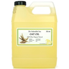 OAT OIL BY DR.ADORABLE 100 PURE ORGANIC NATURAL 2oz 4 oz UP TO 7 LB/ 1 GALLON