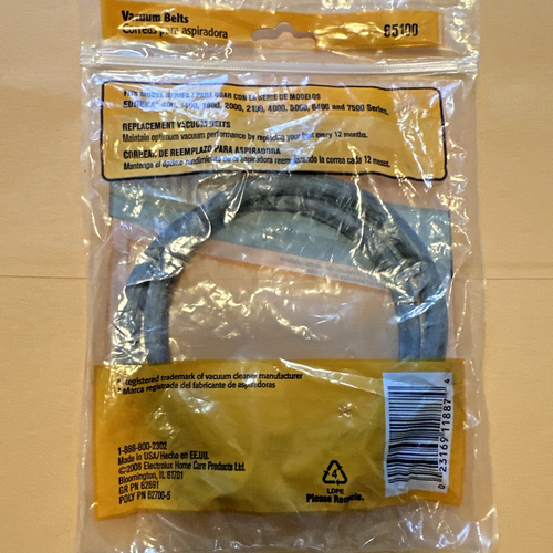 Durabelt Vacuum Belts Eureka RD Pack of 2 #65100AQ NEW UNOPENED 7500 Series - Picture 3 of 6