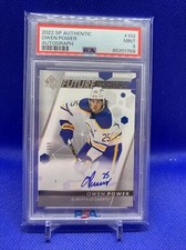 2022-23 Sp Authentic Future Watch Auto /999 Owen Power PSA 9 #102