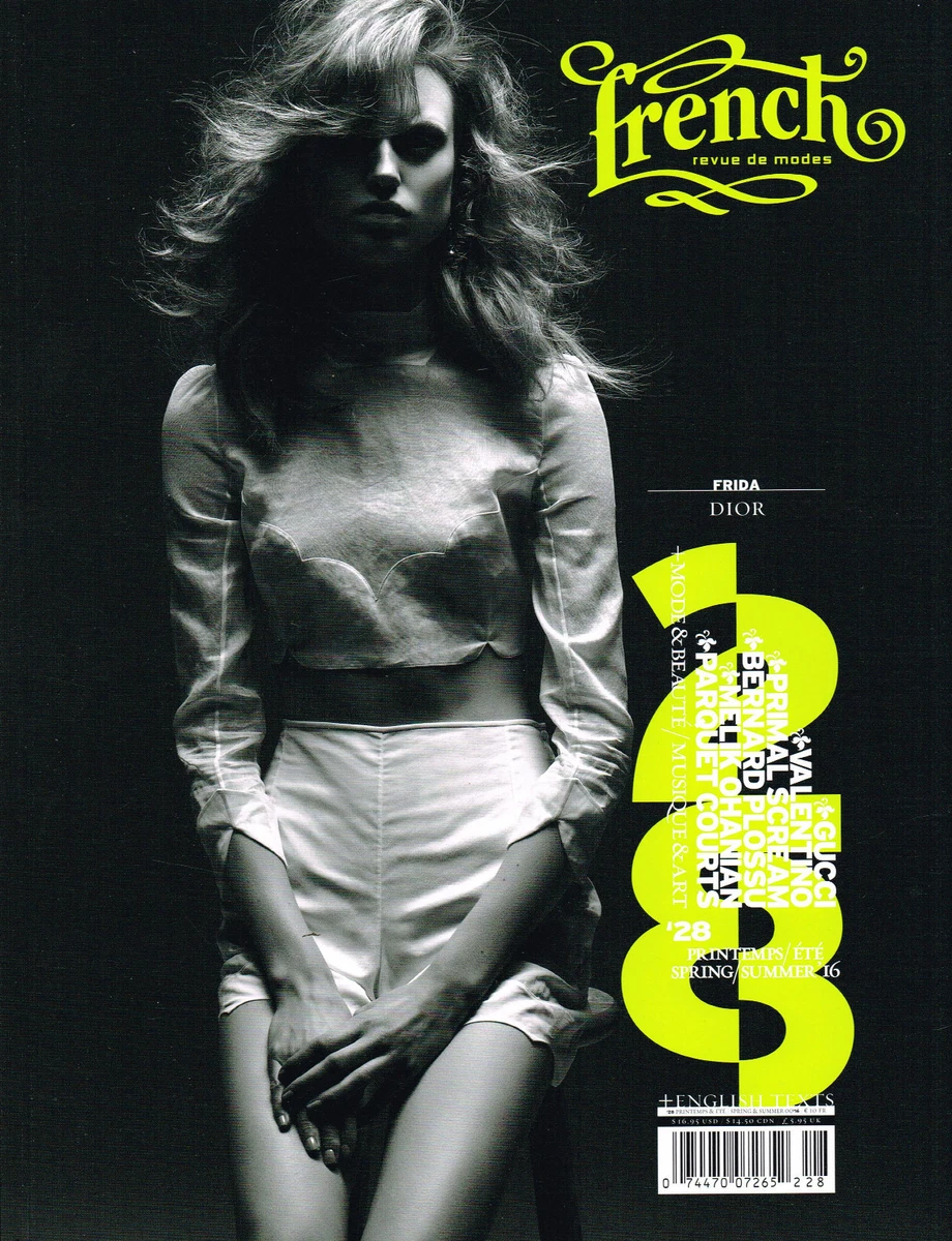 FRENCH REVUE DE MODES #28 S/S 2016 FRIDA WESTERLUND Moa Aberg ELENA MELNIK @New@
