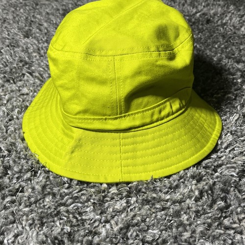 Nike Bucket Hat Kids Youth Cactus Green Logo Swoosh Cotton Hat Size L/XL EUC - Picture 3 of 12