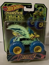 Hot Wheels - 2024 Monster Trucks Glow in the Dark Battitude BBHWC89 