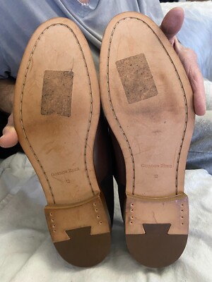 Gordon Rush Mens Brown Leather & Suede Double Monk Strap SZ  display picture 3