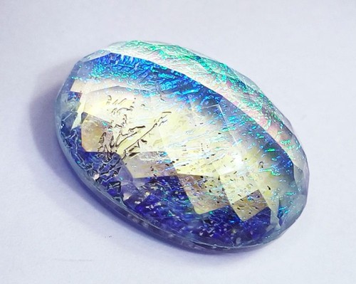Oval Cut Natural Monarch Fire Opal Doublet 86.85+ Ct Certified Loose Gemstone - Picture 9 of 9