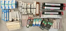 DEAL NOS Lot of 85 CFL Bulbs Compact Fluorescent Lamps GE Sylvania Philips NEW
