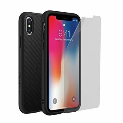 Bundle RhinoShield Case iPhone X [SolidSuit] Impact Protection Screen=