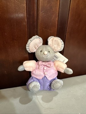 Vintage Russ Berrie Luv-Pets 6  Mouse Stuffed Toy With Tag