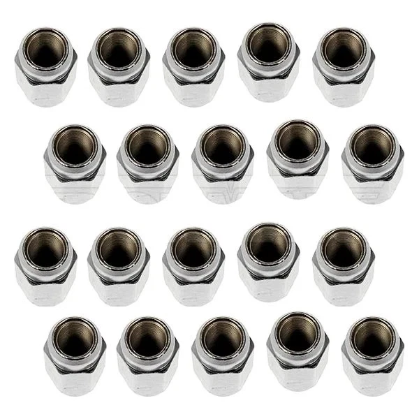 For Ford F-150 1975-1980 Dorman 712-544 Chrome Cone Seat Duplex Acorn Lug Nuts Foto 3 de 4