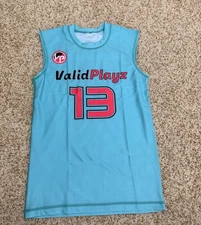 Valid Playz Adult Sleeveless Jersey T-Shirt Size S