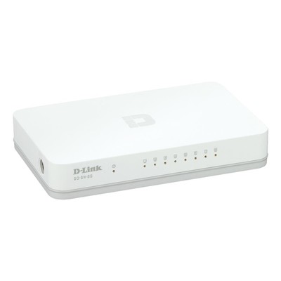 D-Link GO-SW-8G 8-Port Gigabit Ethernet Netzwerk Easy Desktop Switch 1000 Mbps
