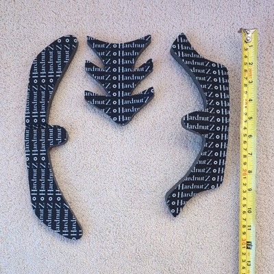 HardnutZ Kinderfahrrad/Rollerhelm Ersatzpolster Set - Klettverschluss hinten