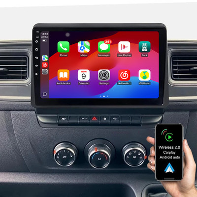 For Renault Master 2019-2023 GPS Carplay Radio Multimedia Stereo Navi Screen Car