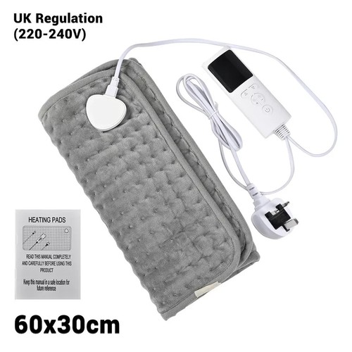 Therapeutic Electric Back Heat Pad Wrap for Muscle Tension Back Neck Pain Relief - Picture 2 of 7