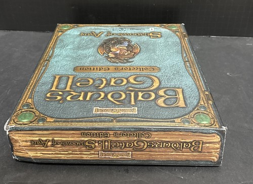 Baldur's Gate II 2 Shadows Amn Bhaal Collector Edition PC Big Box 99% Complete - Picture 15 of 15
