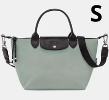 Longchamp Le Pliage Energy Shoulder Tote Bag 2Way Bag S Light Green Outlet NEW