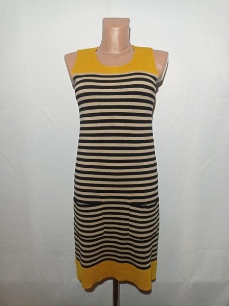 Women Sonia Rykiel Dress Black Wool 36 #NVHY