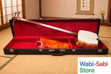 Shamisen Japanese Traditional Musical Instrument with Hard Case Bachi Set