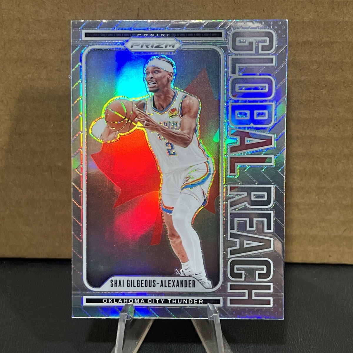 その他 Arena december 2000 Gisel 2024-25 Panini Prizm Shai Gilgeous-Alexander Global Reach