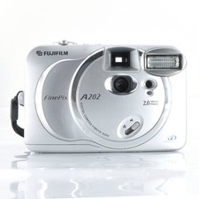 Fujifilm FinePix A202 Compact Digital Camera 2MP Tested Working Japan